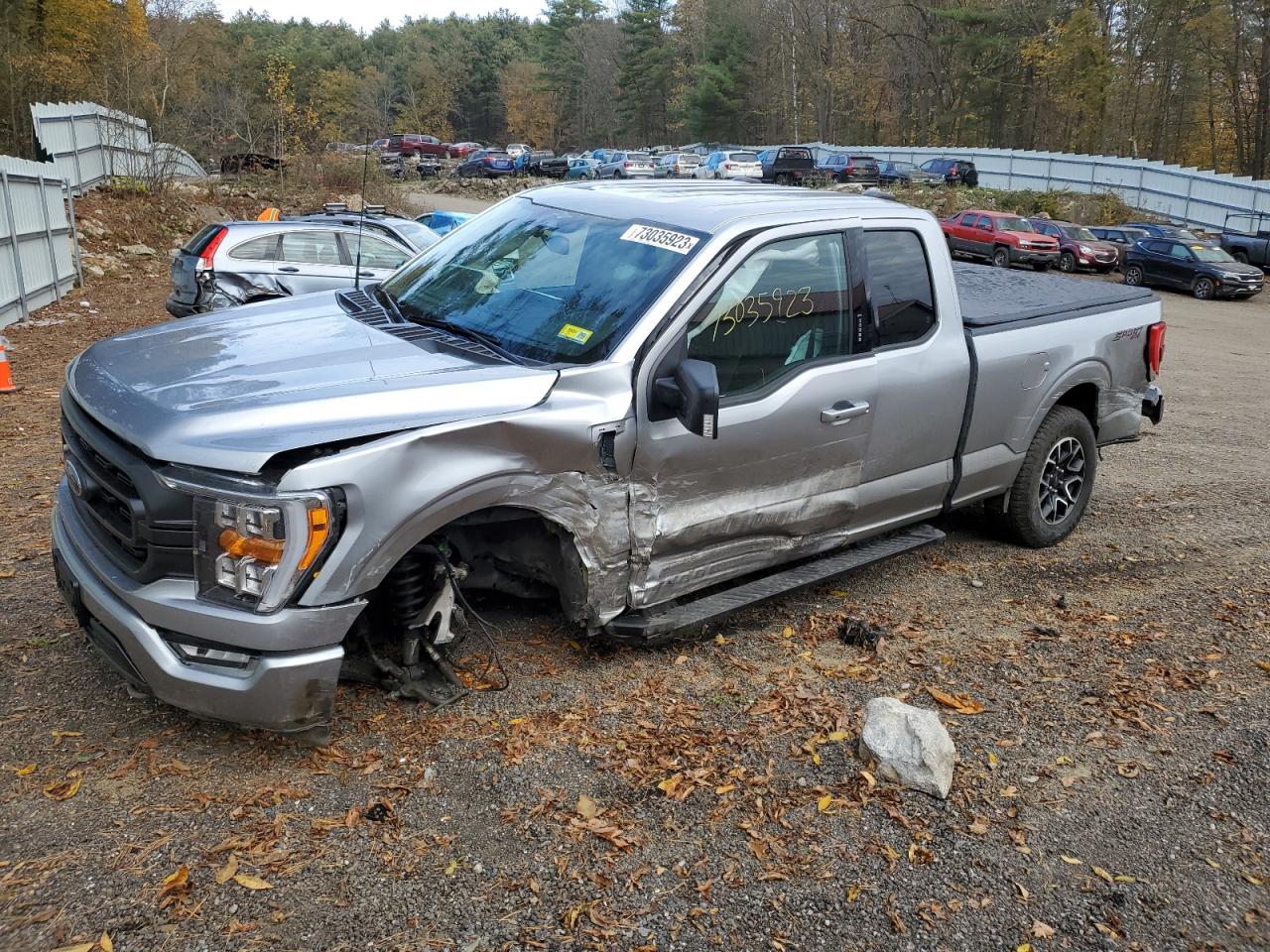 2023 FORD F150 SUPER CAB VIN:1FTEX1EPXPFA16856