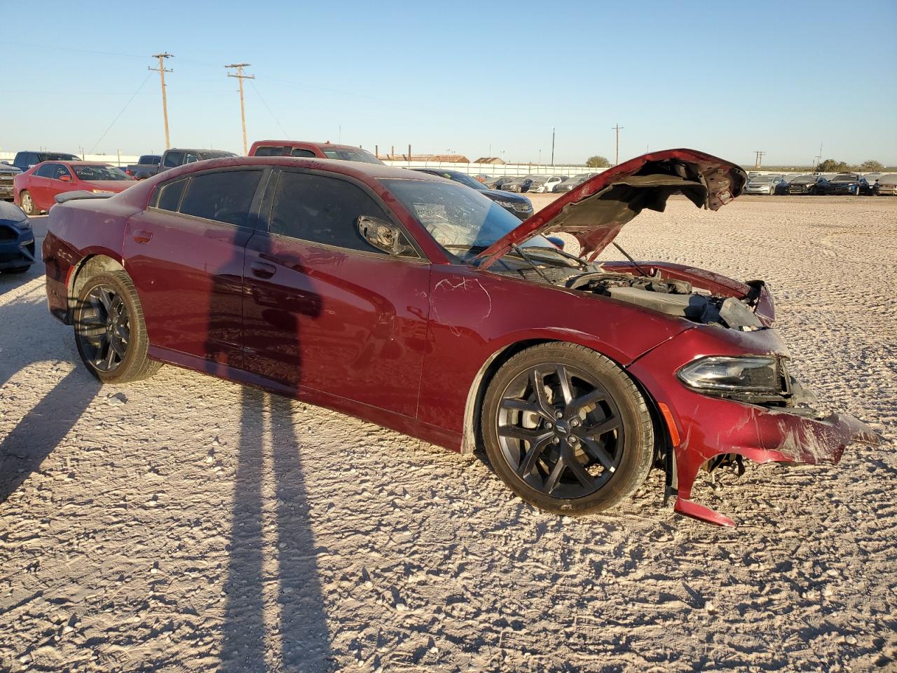 2023 DODGE CHARGER GT VIN:2C3CDXHG7PH672160