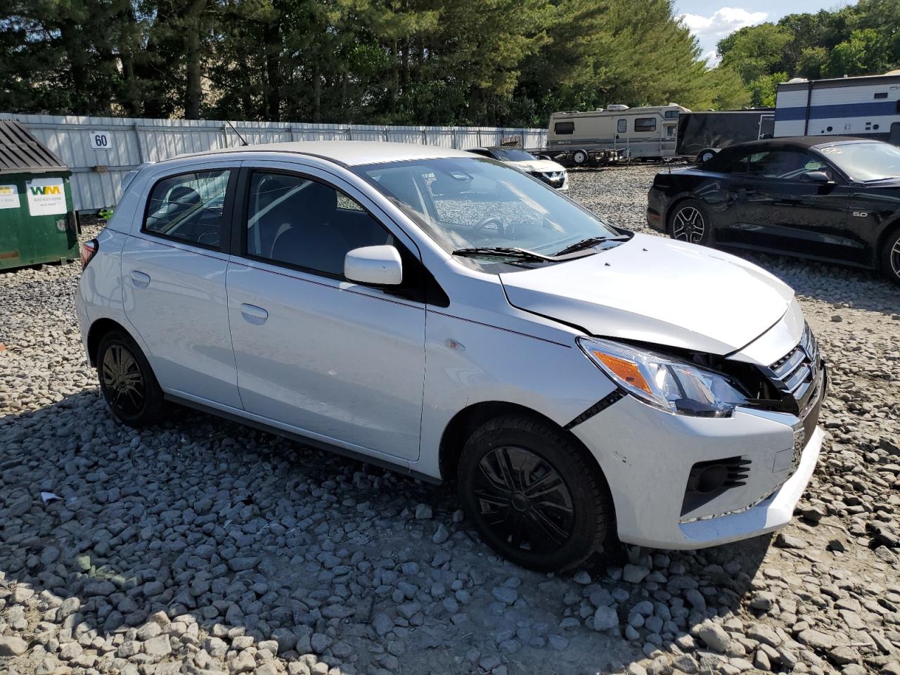 2024 MITSUBISHI MIRAGE ES VIN:ML32AUHJ2RH005597