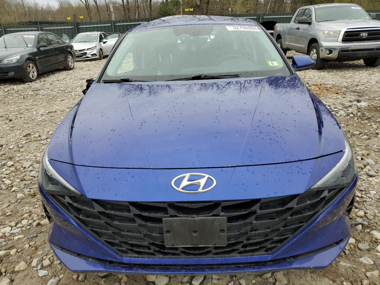 2022 HYUNDAI ELANTRA BLUE VIN:KMHLM4AJ7NU031550