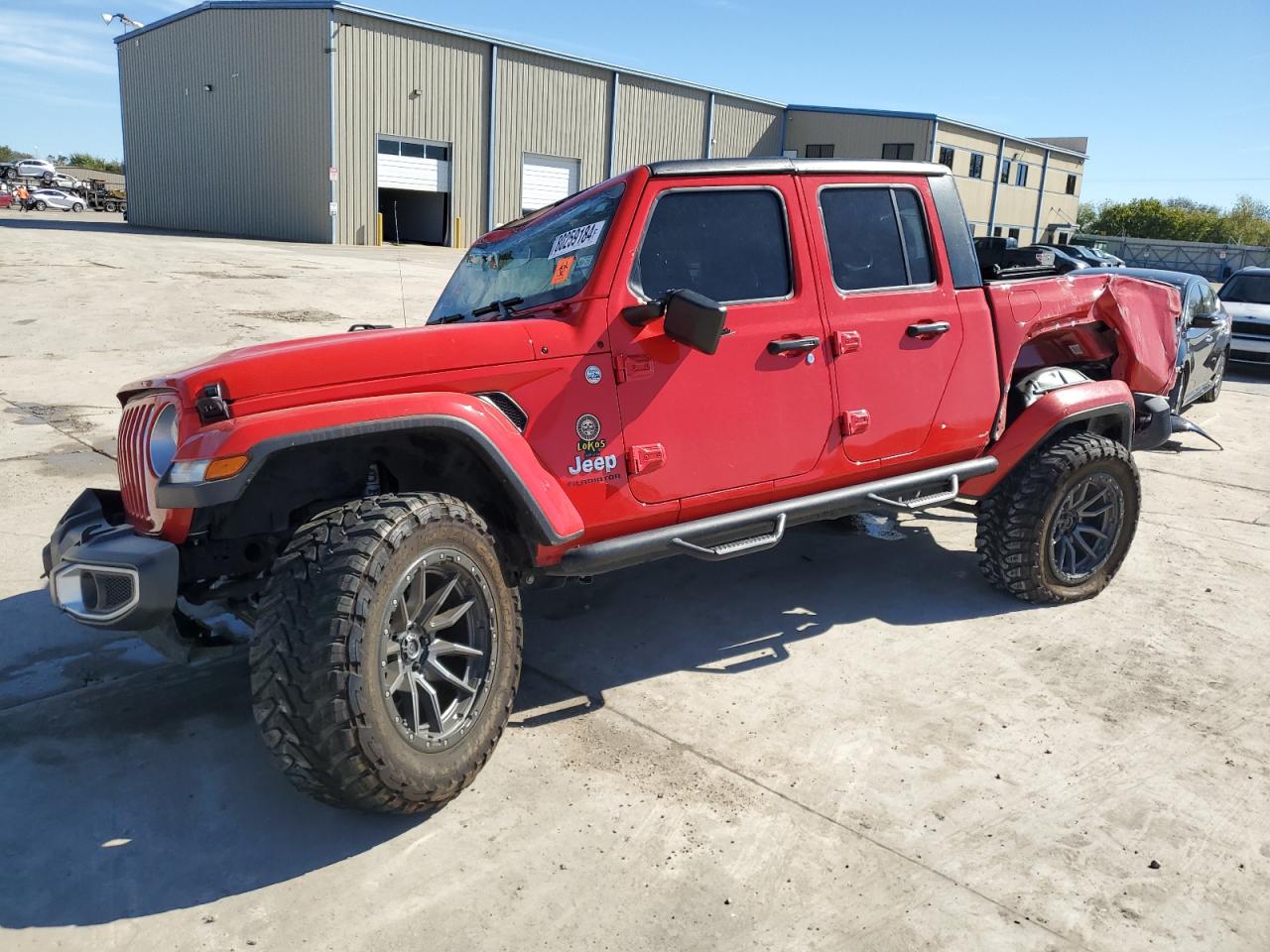 2022 JEEP GLADIATOR OVERLAND VIN:1C6HJTFG2NL135841