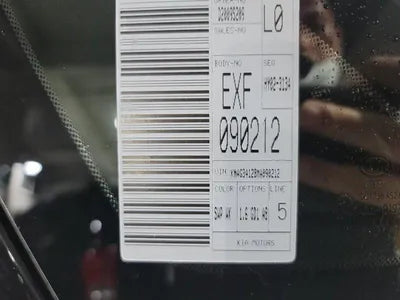 2021 Kia K5 KNAG3412BMA090212 VIN:KNAG3412BMA090212