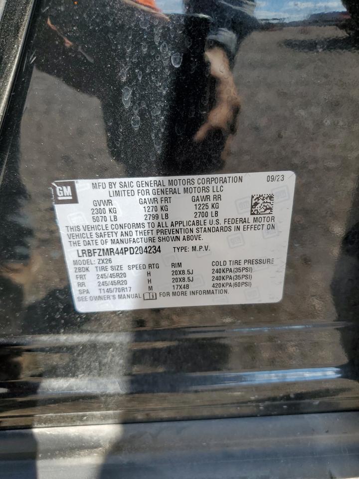 2023 BUICK ENVISION PREFERRED VIN:LRBFZMR44PD204234