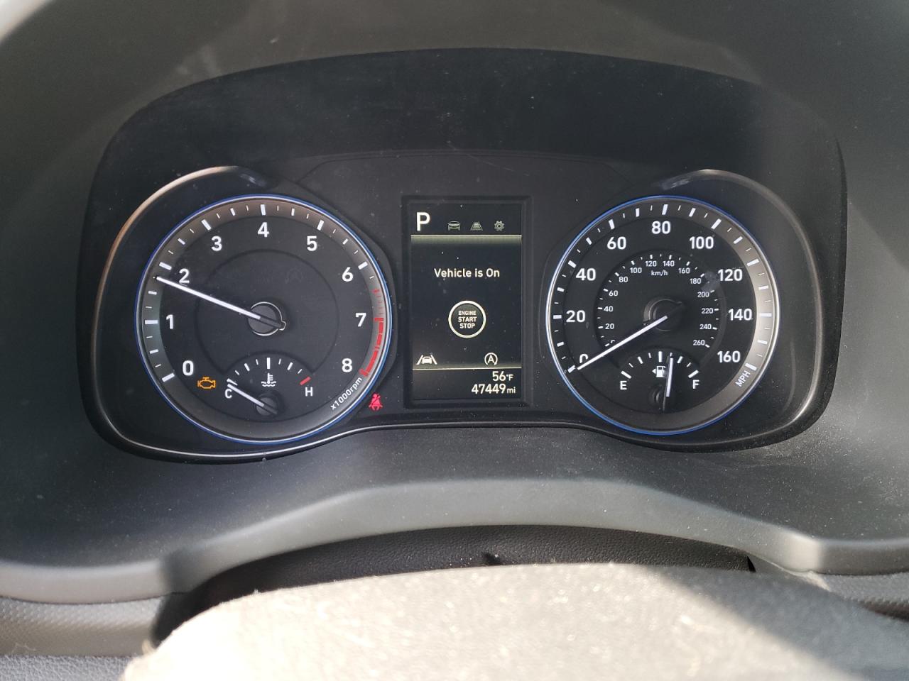 2022 HYUNDAI KONA SEL VIN:KM8K6CAB3NU786512