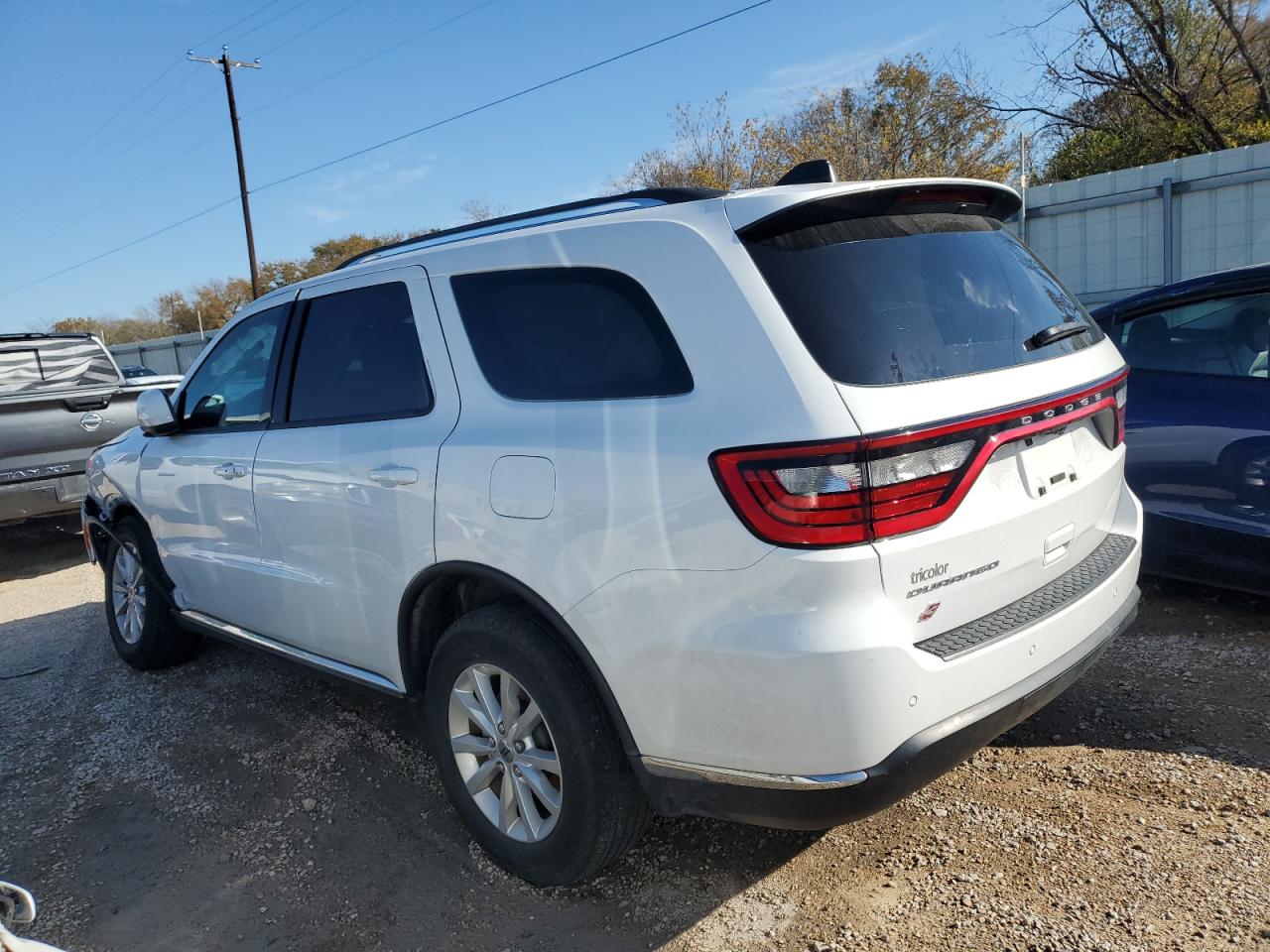 2022 DODGE DURANGO SXT VIN:1C4RDJAG0NC227644