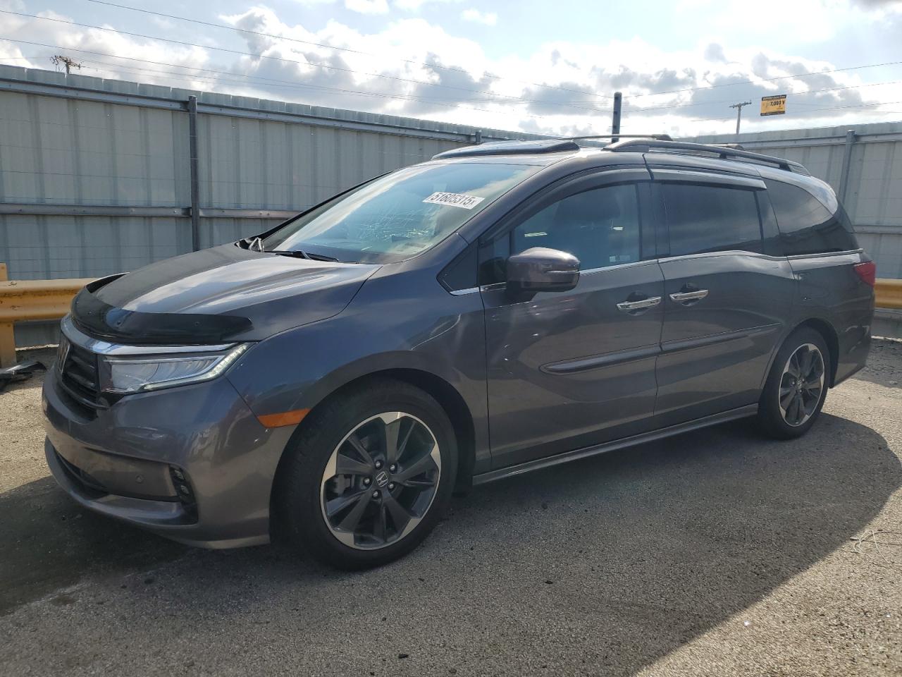 2023 HONDA ODYSSEY ELITE VIN:5FNRL6H95PB054832
