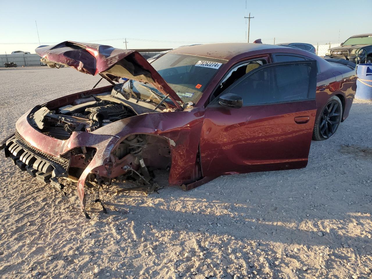 2023 DODGE CHARGER GT VIN:2C3CDXHG7PH672160