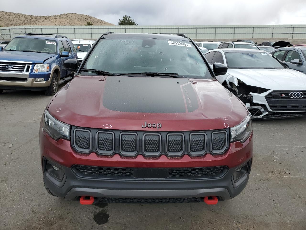 2022 JEEP COMPASS TRAILHAWK VIN:3C4NJDDB0NT207939