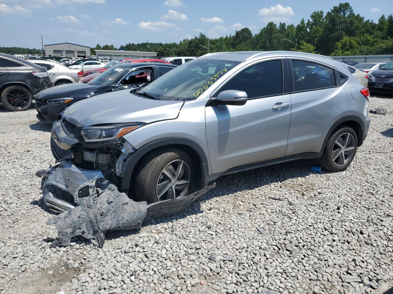 2022 HONDA HR-V EXL VIN:3CZRU6H72NM726327