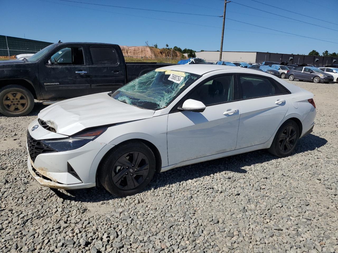 2022 HYUNDAI ELANTRA SEL VIN:5NPLS4AG6NH060627