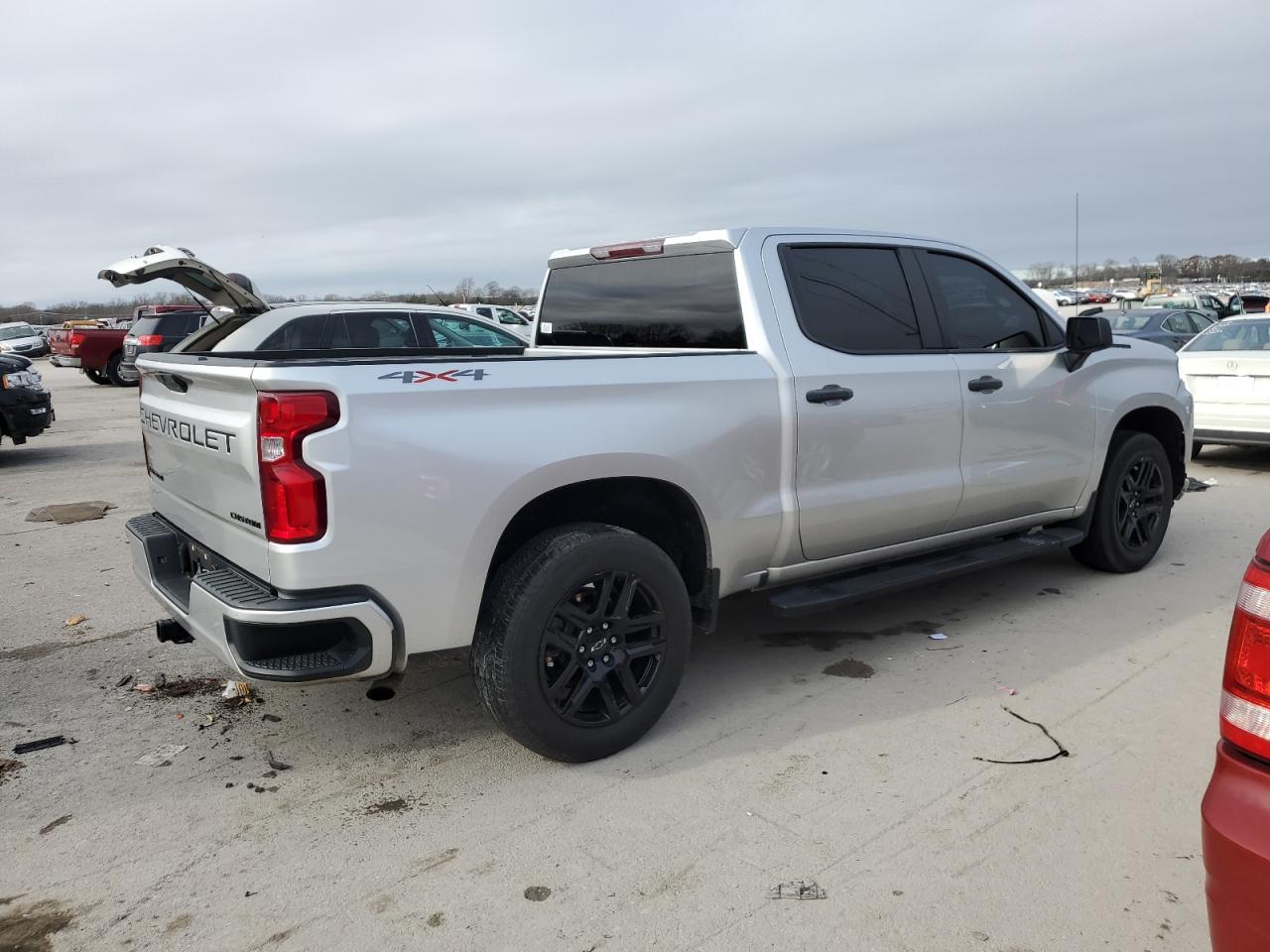 2022 CHEVROLET SILVERADO LTD K1500 CUSTOM VIN:3GCPYBEK3NG114607
