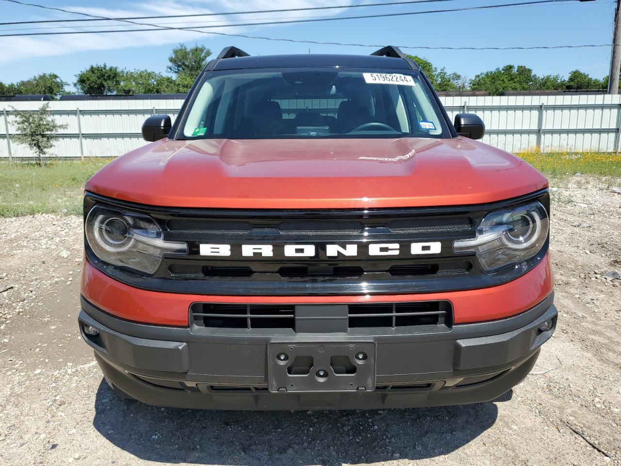 2022 FORD BRONCO SPORT OUTER BANKS VIN:3FMCR9C67NRD10480