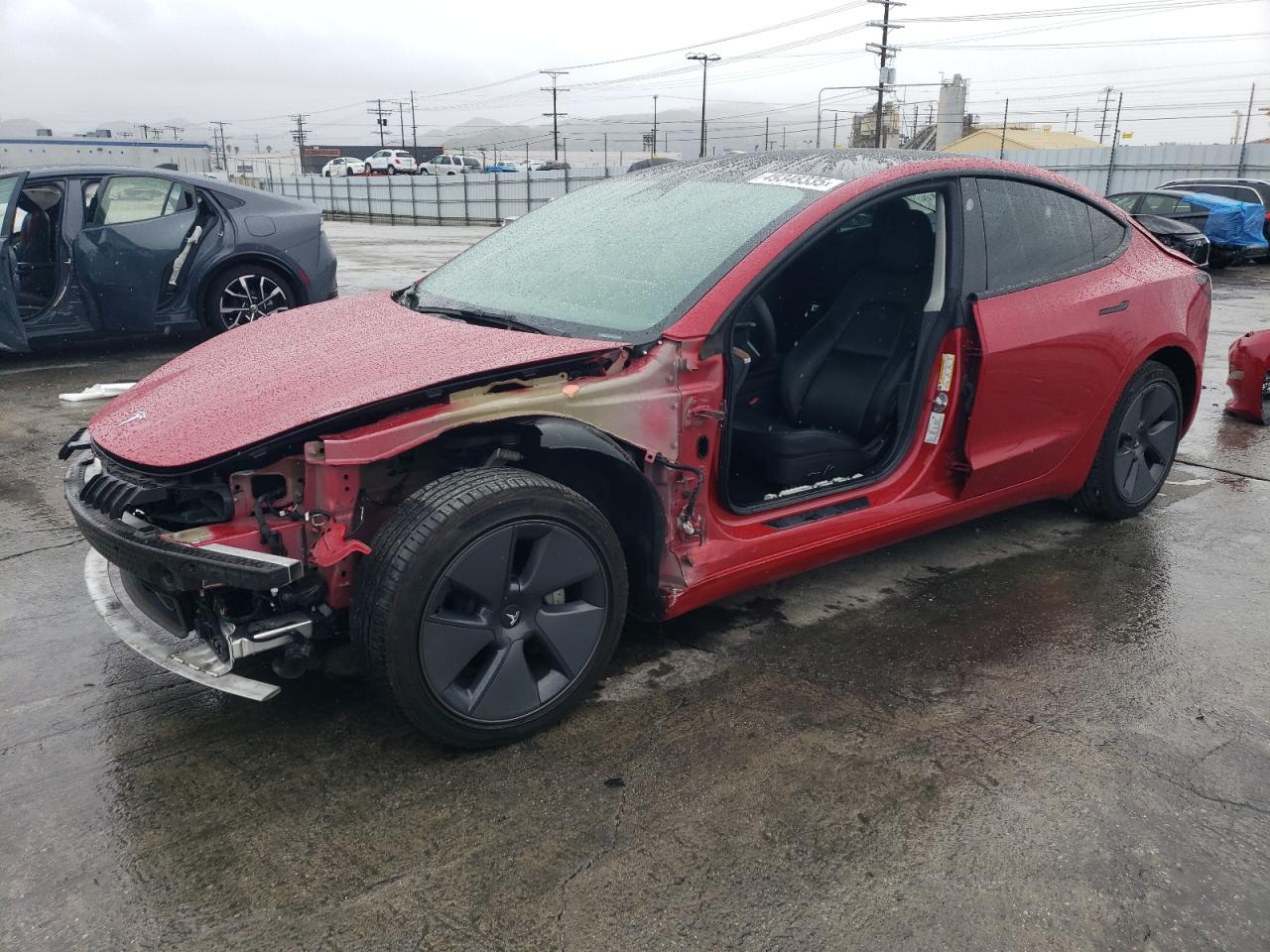 2022 TESLA MODEL 3  VIN:5YJ3E1EB1NF273763