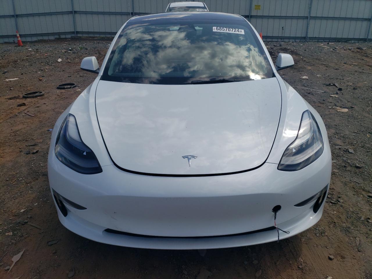 2022 TESLA MODEL 3  VIN:5YJ3E1EBXNF207681