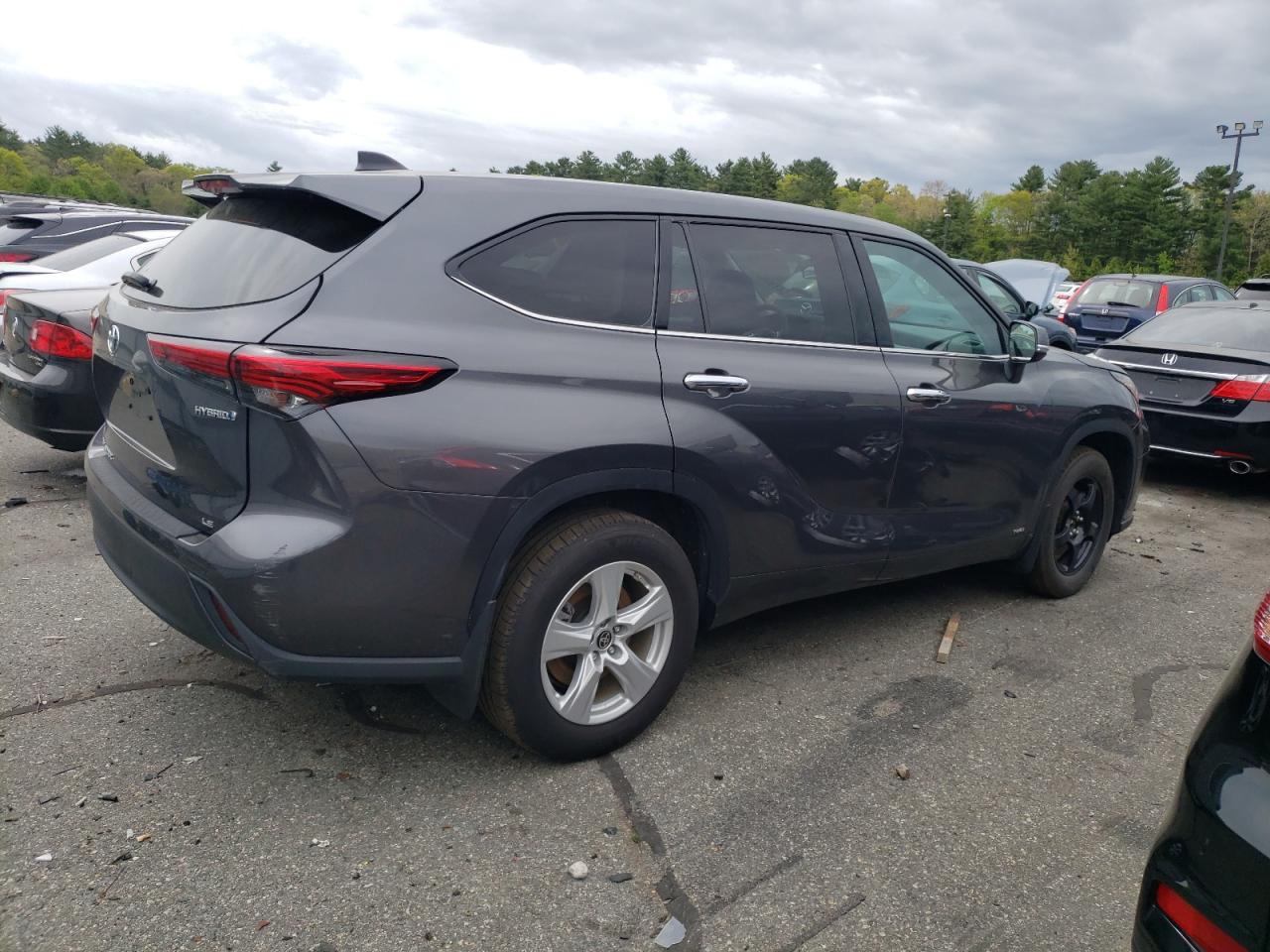 2022 TOYOTA HIGHLANDER HYBRID LE VIN:5TDBBRCH2NS559661