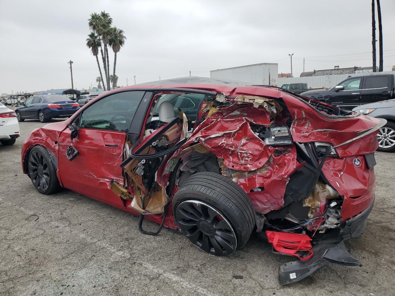 2022 TESLA MODEL Y  VIN:7SAYGDEFXNF350508