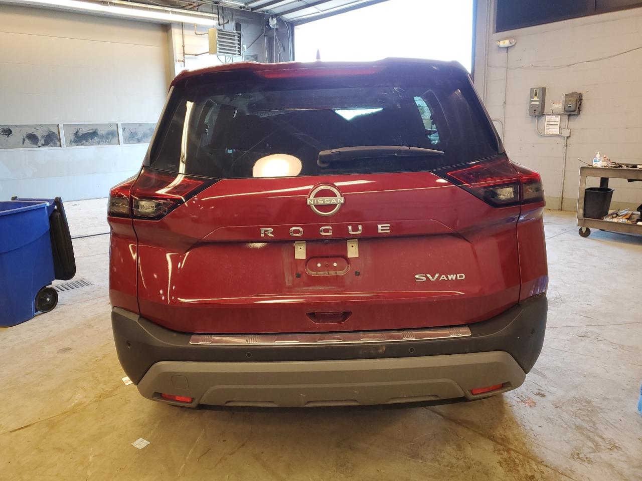 2022 NISSAN ROGUE SV VIN:5N1BT3BB8NC707073