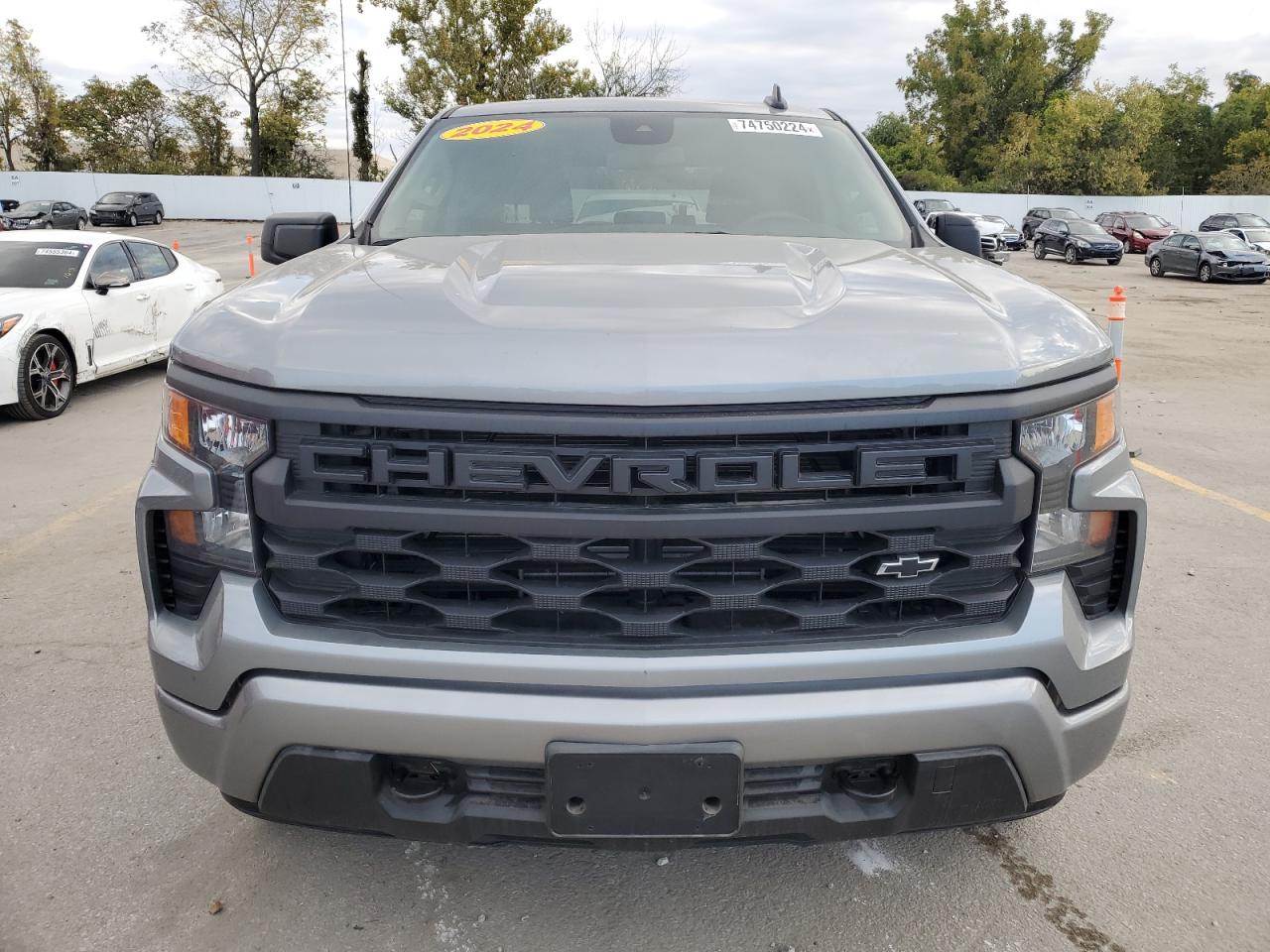 2024 CHEVROLET SILVERADO K1500 CUSTOM VIN:1GCPDBEK0RZ225326