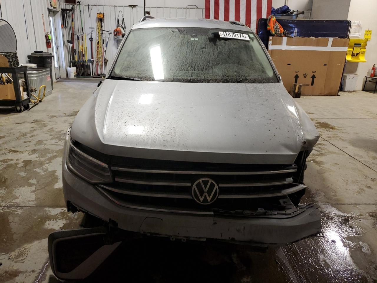 2023 VOLKSWAGEN TIGUAN S VIN:3VVFB7AX9PM082215