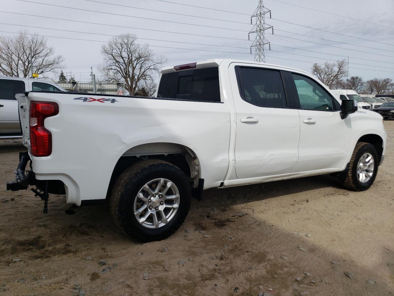 2022 CHEVROLET SILVERADO K1500 LT VIN:3GCUDDED6NG553232