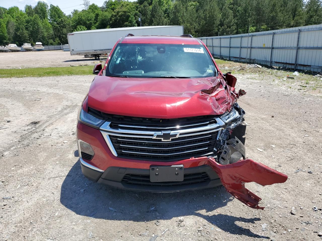 2022 CHEVROLET TRAVERSE LT VIN:1GNERGKW8NJ123995