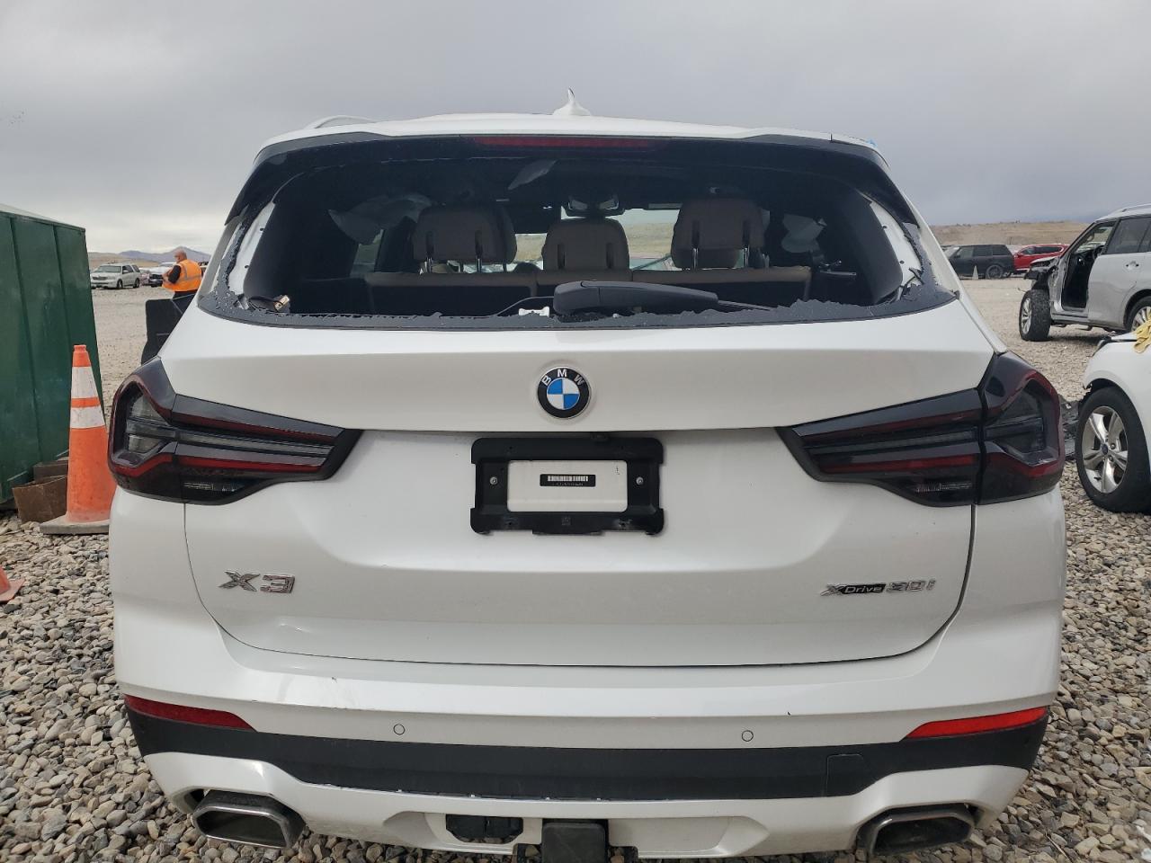 2022 BMW X3 XDRIVE30I VIN:5UX53DP07N9M66293