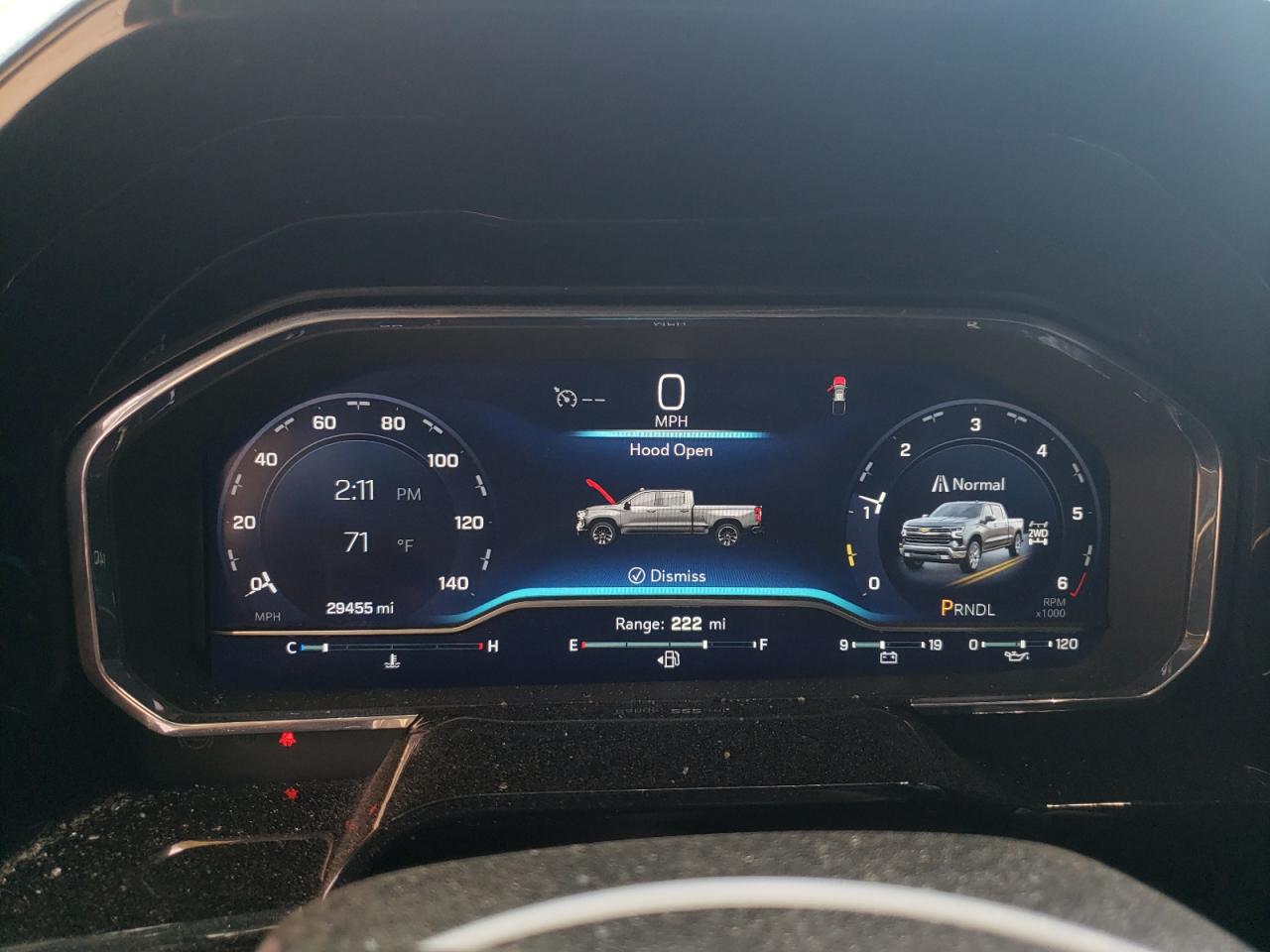 2023 CHEVROLET SILVERADO K1500 LT VIN:3GCUDDED8PG285576