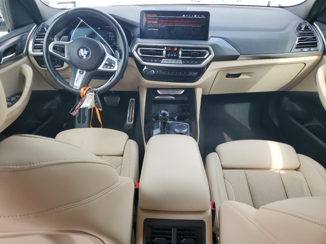 2022 BMW X3 SDRIVE30I VIN:5UX43DP03N9M75763