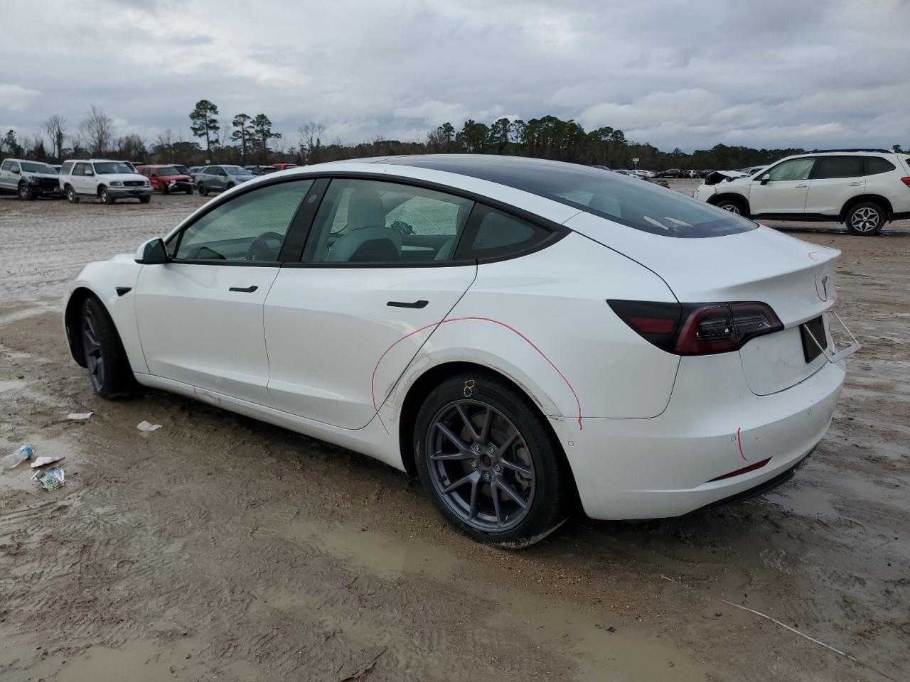 2022 TESLA MODEL 3  VIN:5YJ3E1EB9NF167318