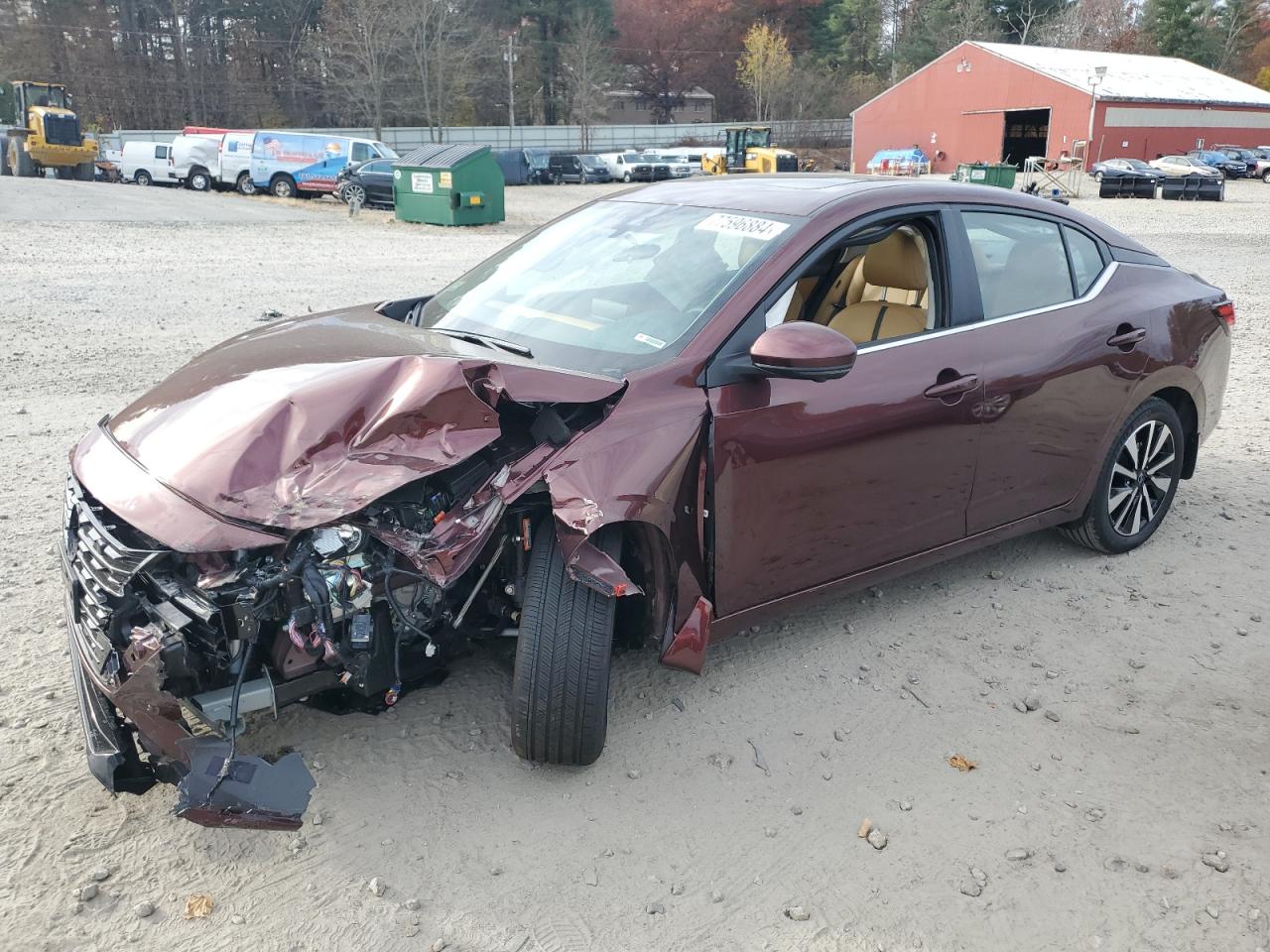 2024 NISSAN SENTRA SV VIN:3N1AB8CVXRY378207