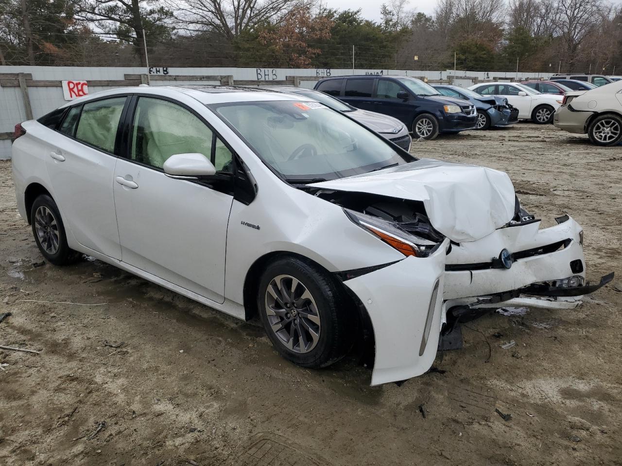 2022 TOYOTA PRIUS NIGHT SHADE VIN:JTDKAMFU0N3174373