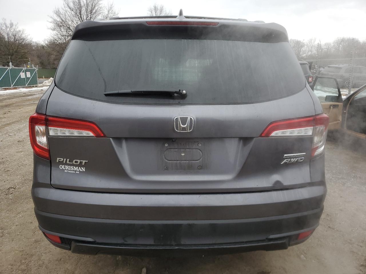 2022 HONDA PILOT SE VIN:5FNYF6H2XNB039150