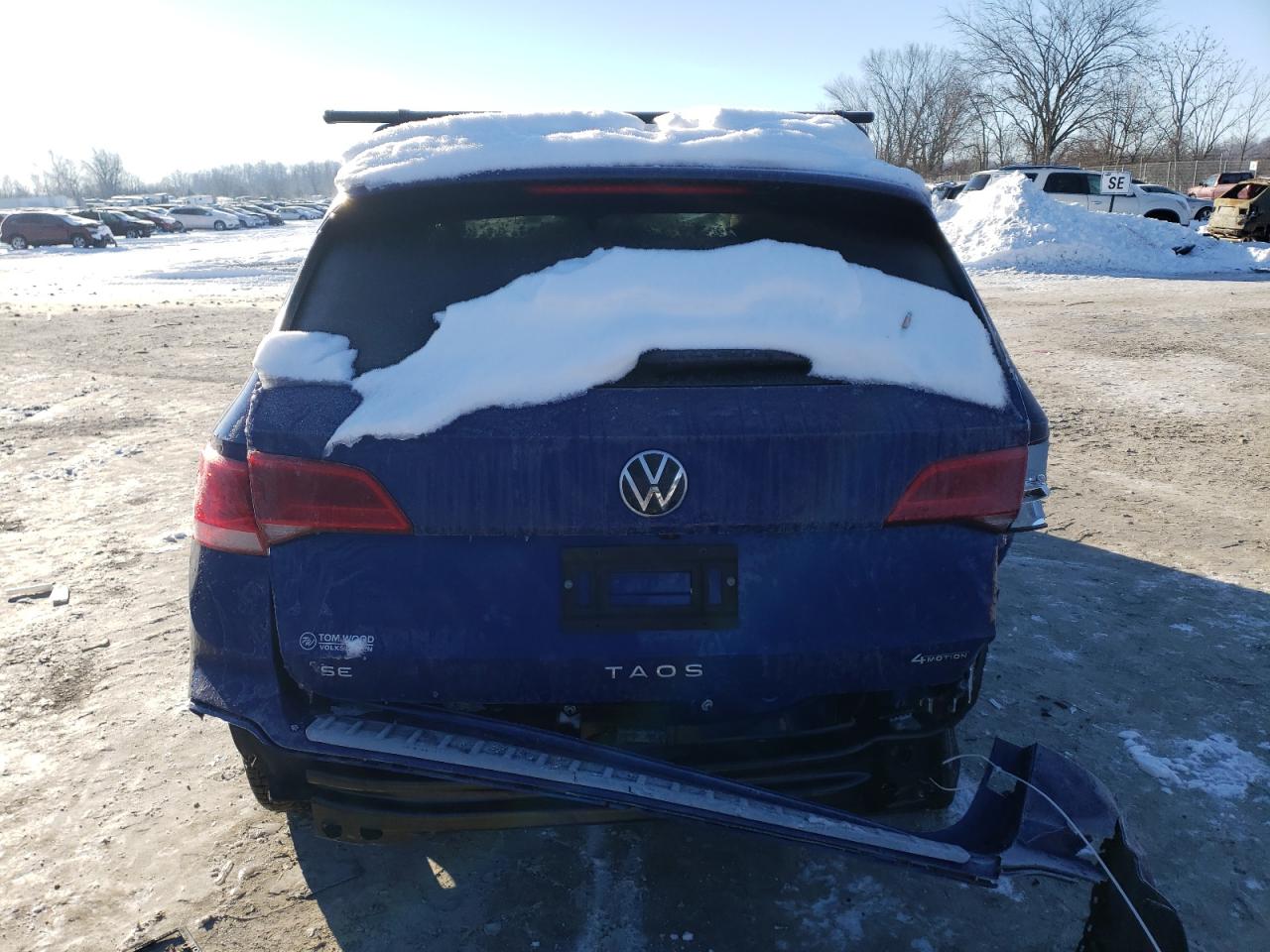2022 VOLKSWAGEN TAOS SE VIN:3VVYX7B2XNM063442