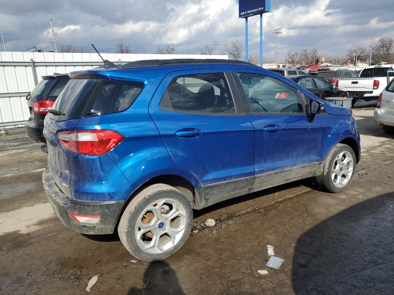 2022 FORD ECOSPORT SE VIN:MAJ6S3GL9NC460193
