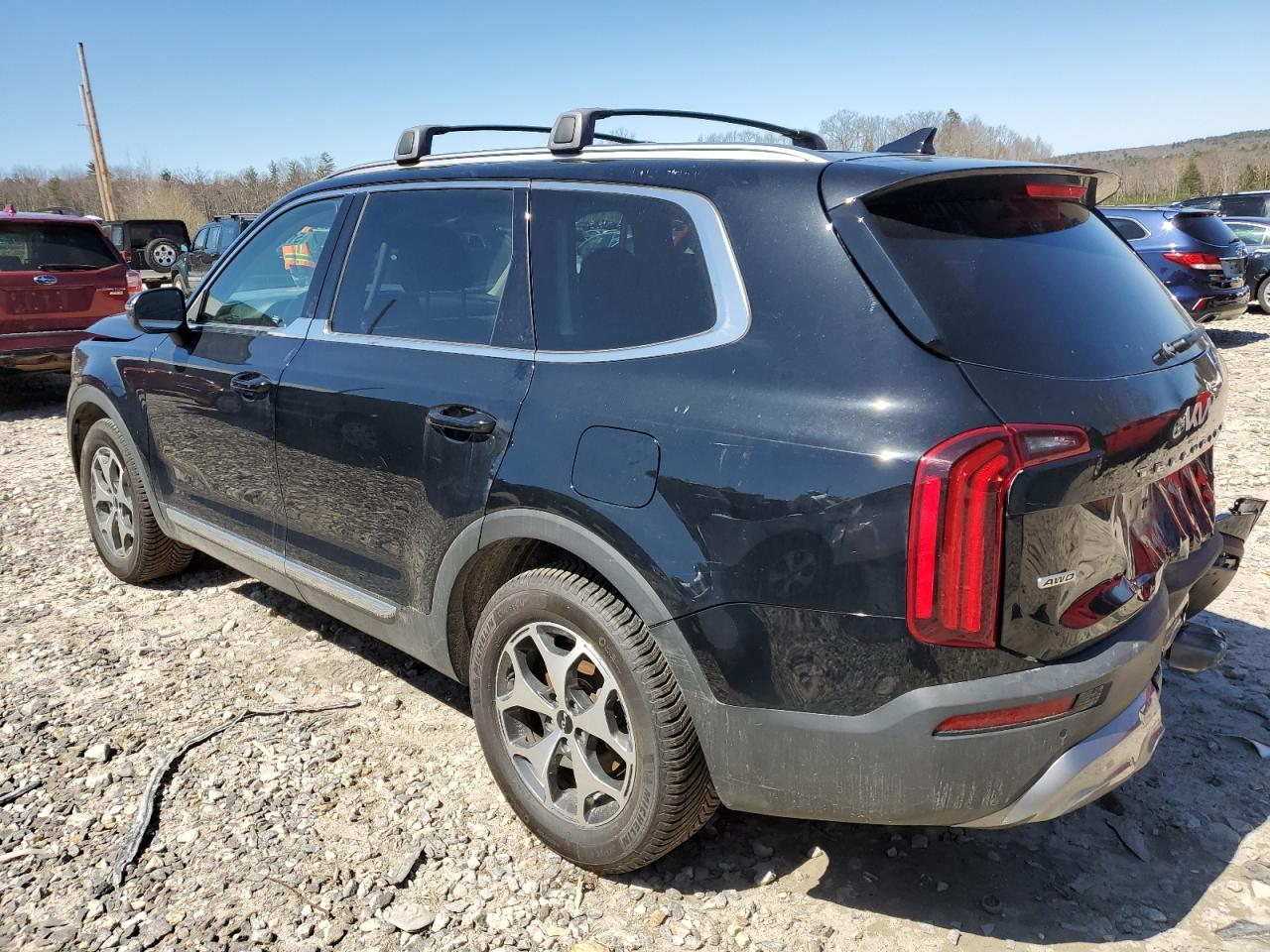 2022 KIA TELLURIDE EX VIN:5XYP3DHC7NG229899