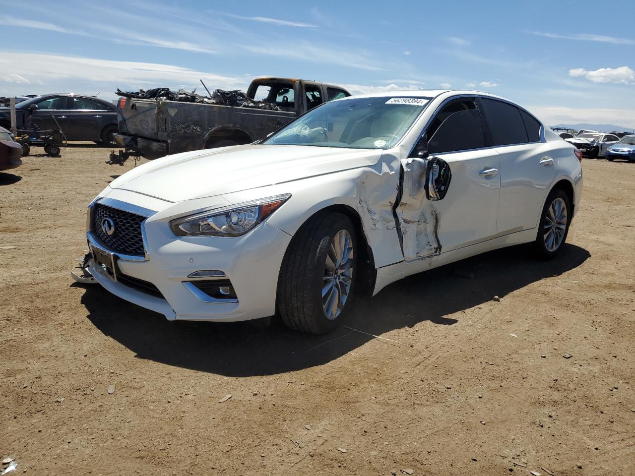 2022 INFINITI Q50 LUXE VIN:JN1EV7BR2NM340751