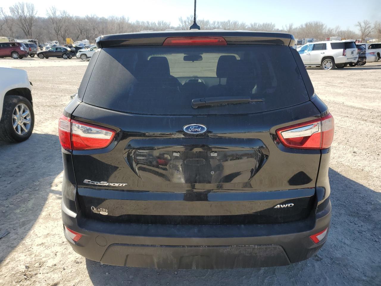 2022 FORD ECOSPORT S VIN:MAJ6S3FL1NC465101