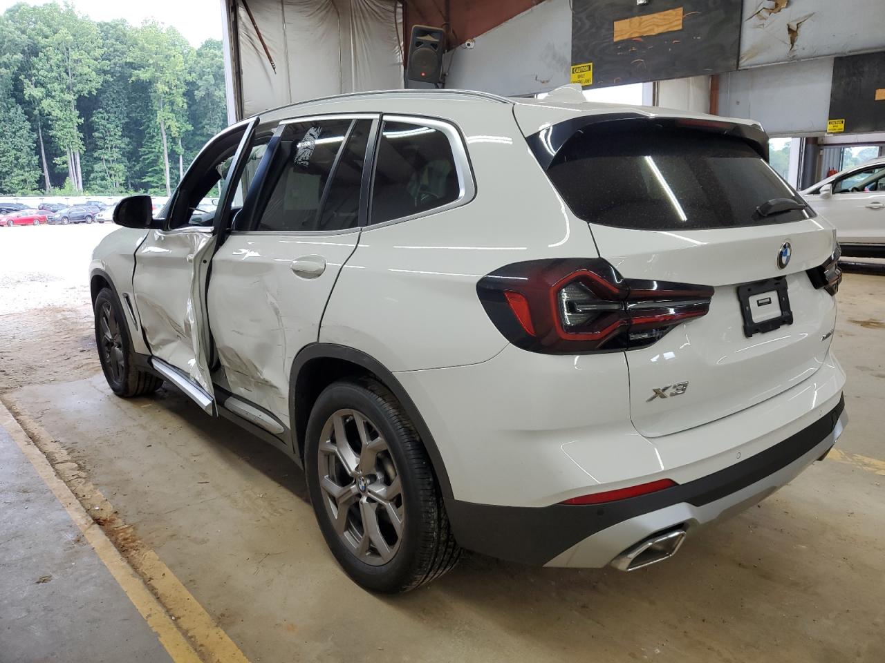 2022 BMW X3 XDRIVE30I VIN:WP0AA2A8XNS255297