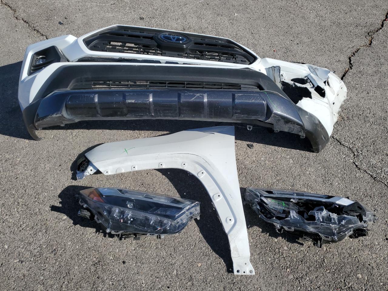2022 TOYOTA RAV4 TRD OFF ROAD VIN:2T3S1RFV3NW296020