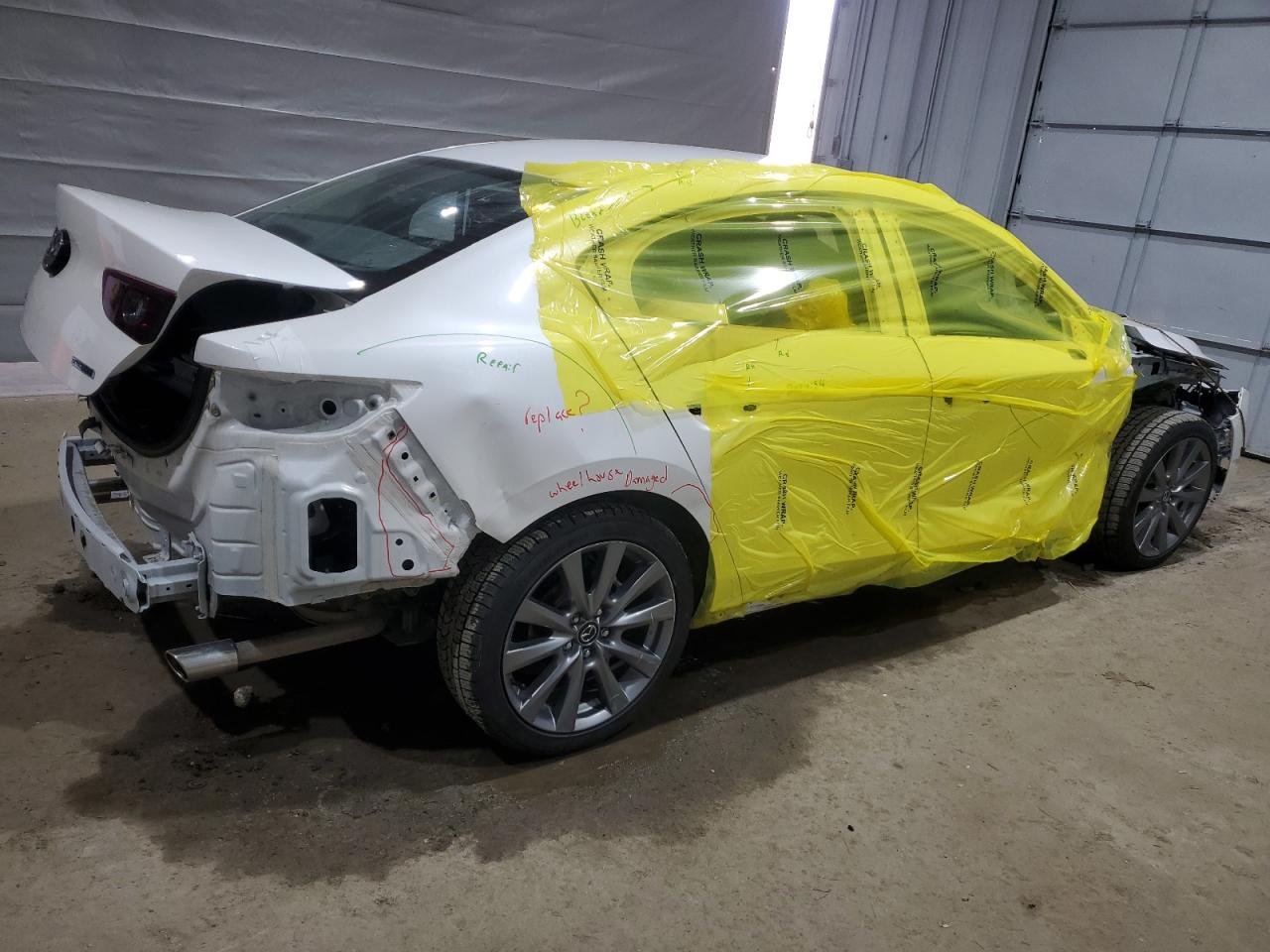 2022 MAZDA 3 SELECT VIN:3MZBPABL5NM315119