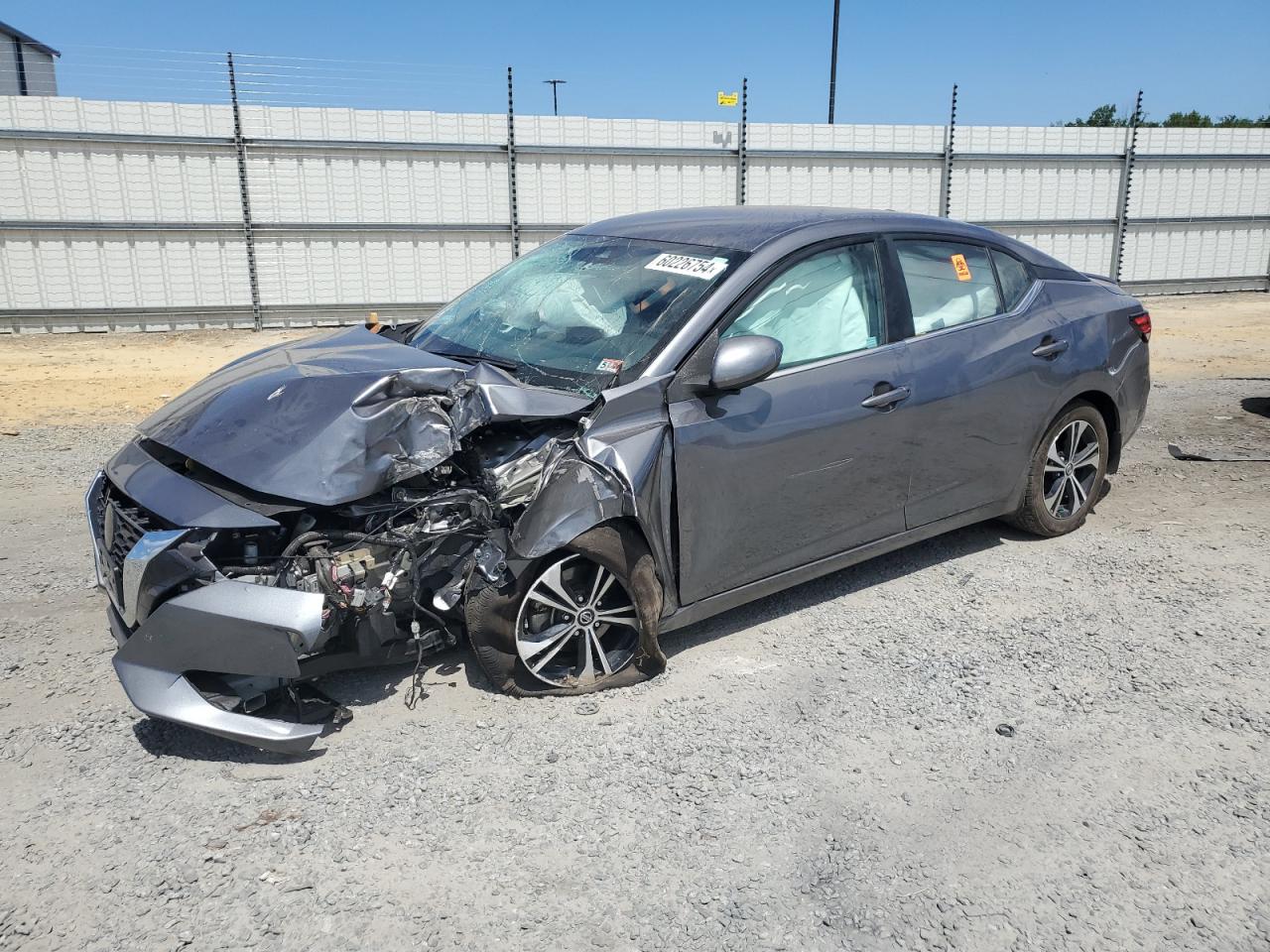 2022 NISSAN SENTRA SV VIN:WP0AA2A8XNS255297