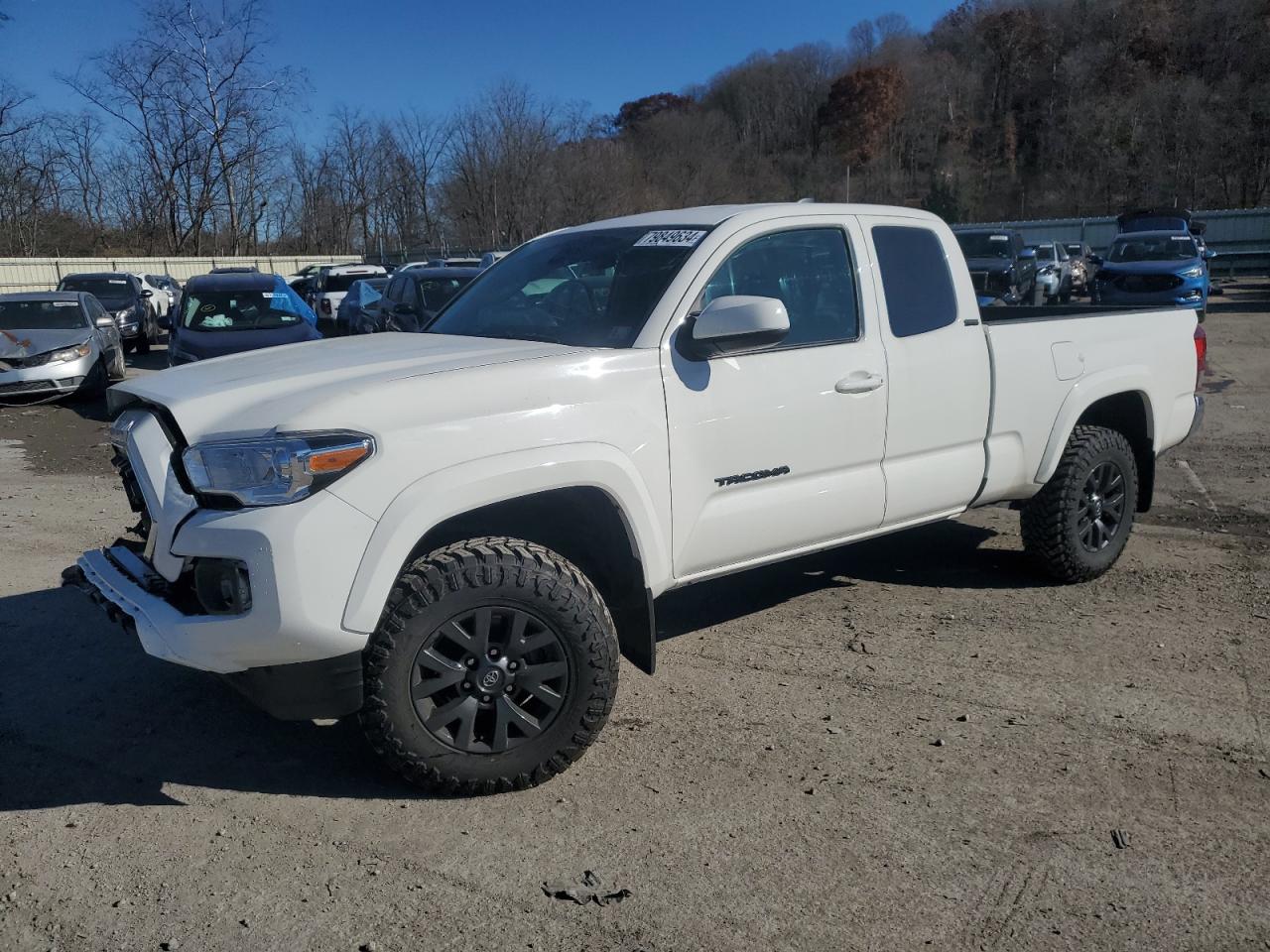 2022 TOYOTA TACOMA ACCESS CAB VIN:3TYSX5EN3NT012819