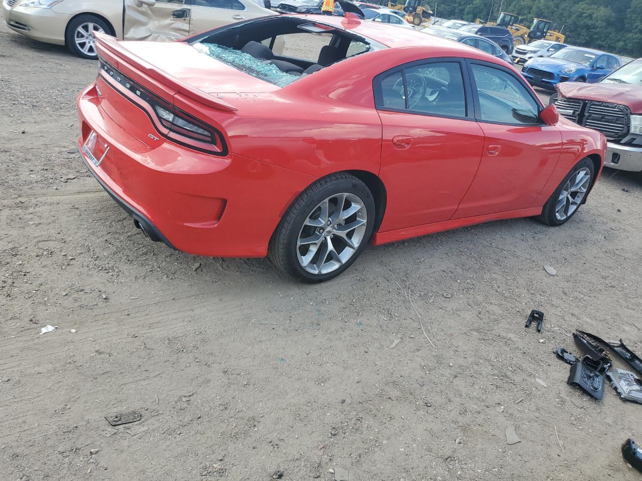 2022 DODGE CHARGER GT VIN:2C3CDXHG4NH152222