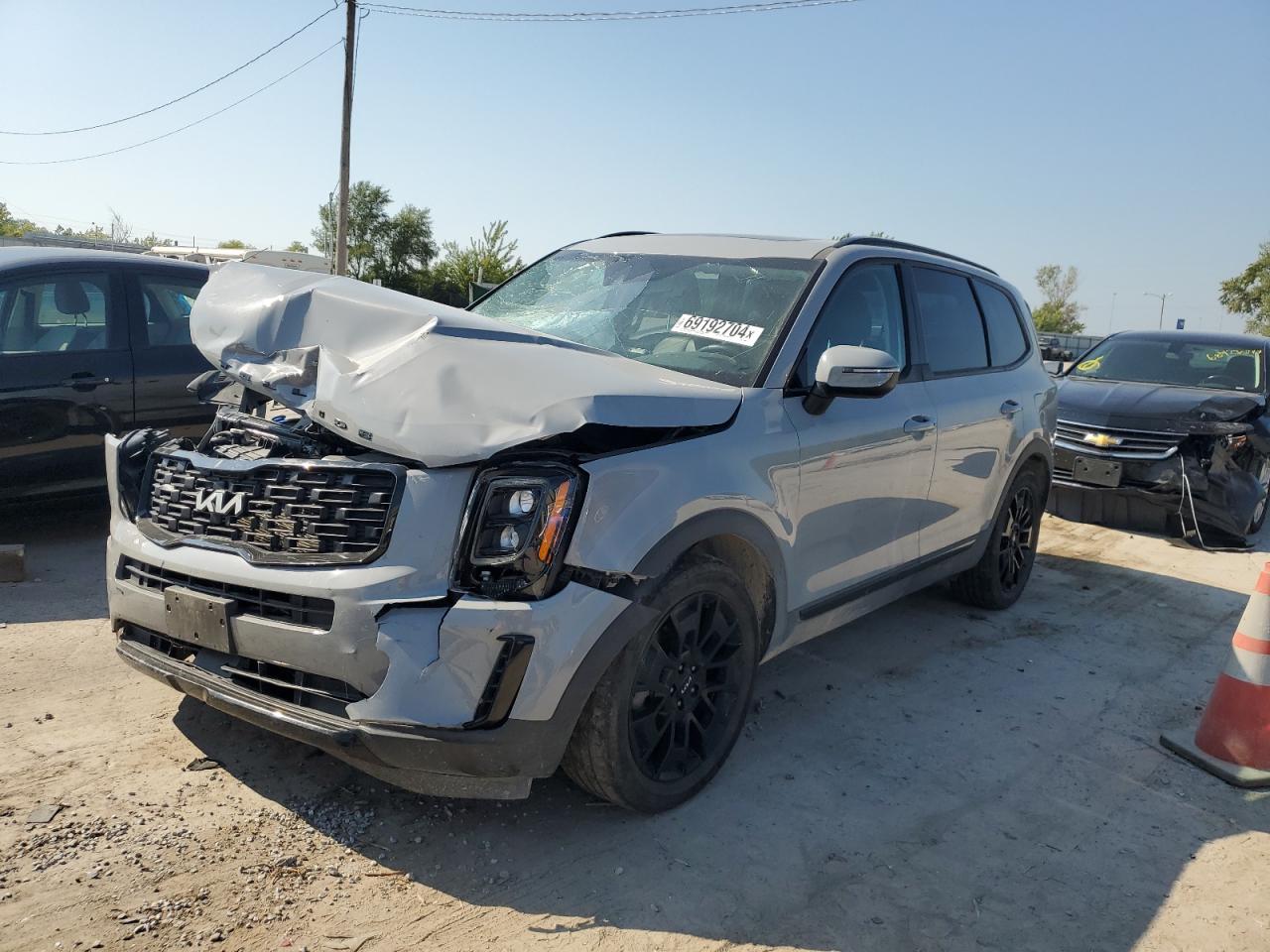 2022 KIA TELLURIDE EX VIN:5XYP3DHC6NG310666