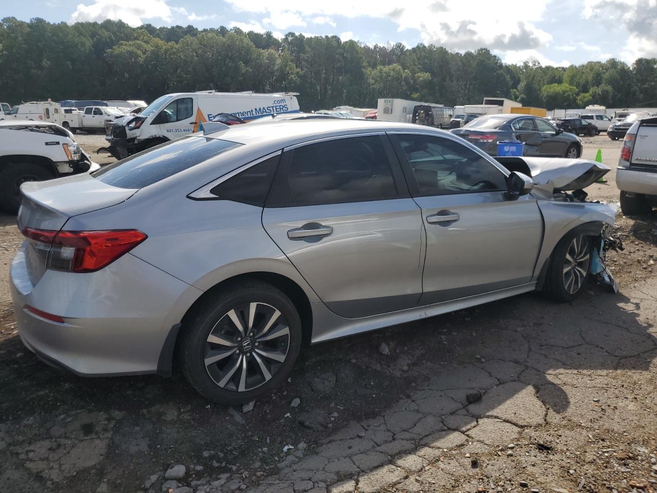 2022 HONDA CIVIC EX VIN:JHMFE1F77NX006901