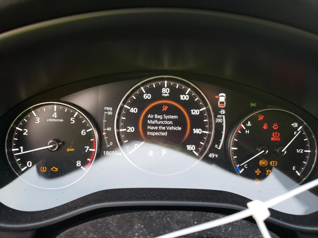 2022 MAZDA 3  VIN:JM1BPAAL1N1506795