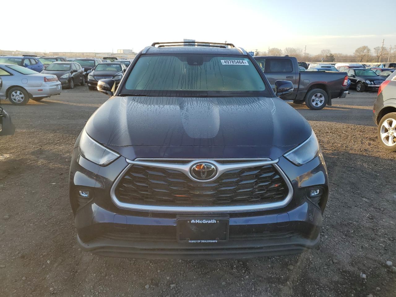 2022 TOYOTA HIGHLANDER XLE VIN:5TDGZRBH9NS592675