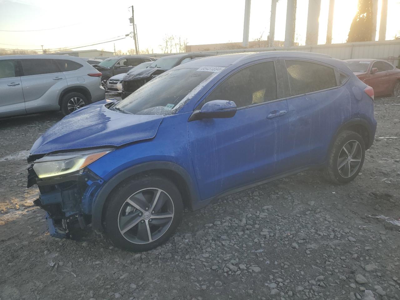 2022 HONDA HR-V EX VIN:3CZRU6H55NM768442