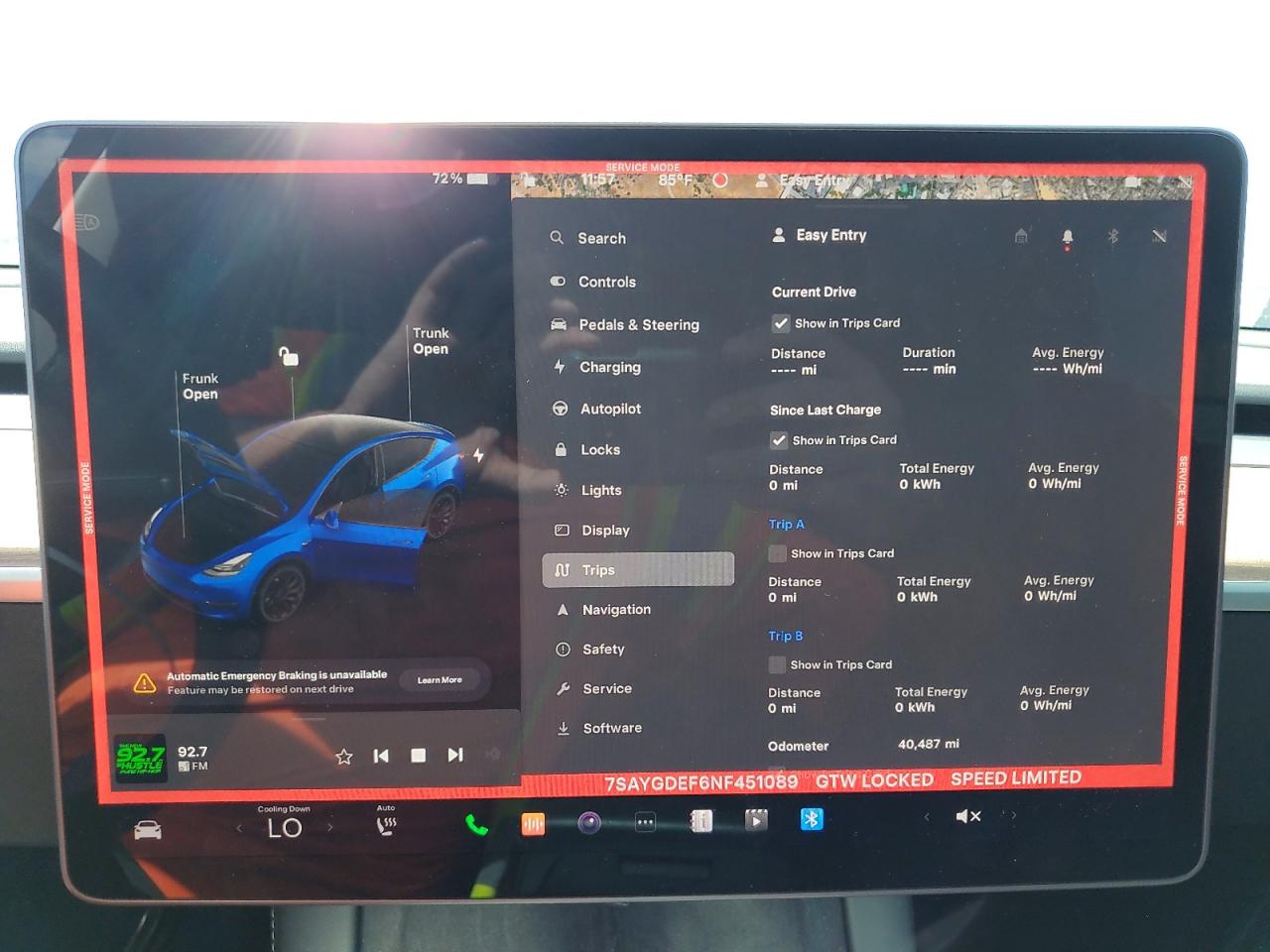 2022 TESLA MODEL Y  VIN:7SAYGDEF6NF451089