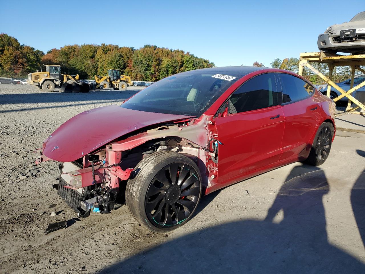 2022 TESLA MODEL 3  VIN:5YJ3E1EC6NF248205